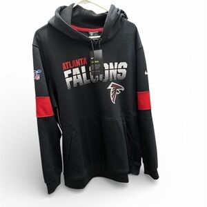 Nike Black and Red Atlanta Falcons hoodie